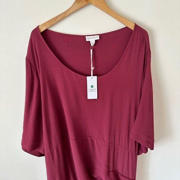 Isolde Roth Women’s Plus Size Pleat Layers Plus size Maxi Lagen Look Dress - Picture 5 of 13